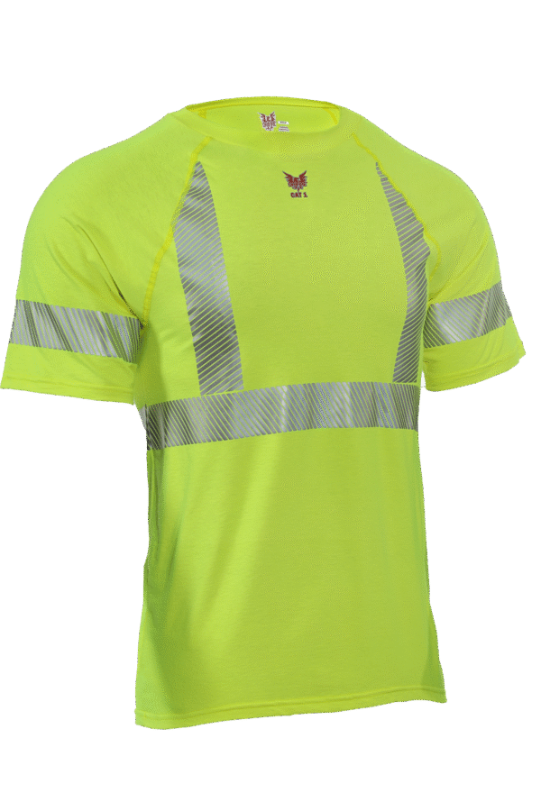 DriFire FR Control Hi-Vis Short Sleeve T-Shirt Class 2 with DOE Logo BSTJTRC2-PTX