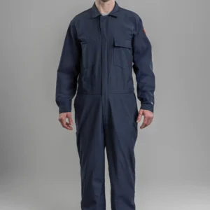 DriFire 4.4 FR Coverall Navy with DOE Logo DF2450CCANB-PTX