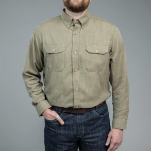 DriFire DH Air FR Work Shirt Khaki with DOE Logo SHRDHK-PTX