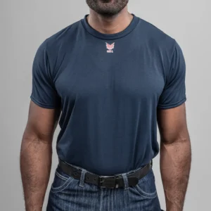 DriFire FR Lightweight Short Sleeve T-Shirt Navy with DOE Logo DF2-CM-446TS-NB-PTX