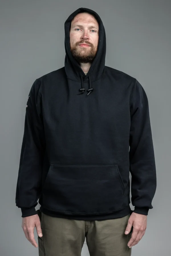DriFire FR Heavyweight Pullover Hoodie Navy with DOE Logo SWSI2-PTX