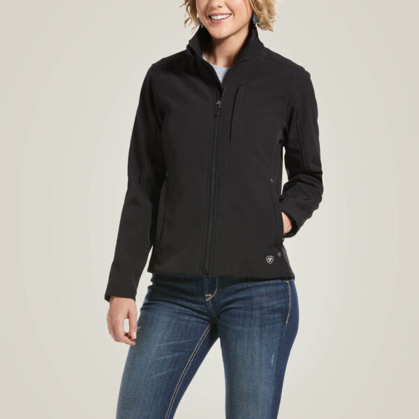 Ariat Rebar DuraCanvas Insulted Jacket Fudge with DOE Logo 10062655-PTX